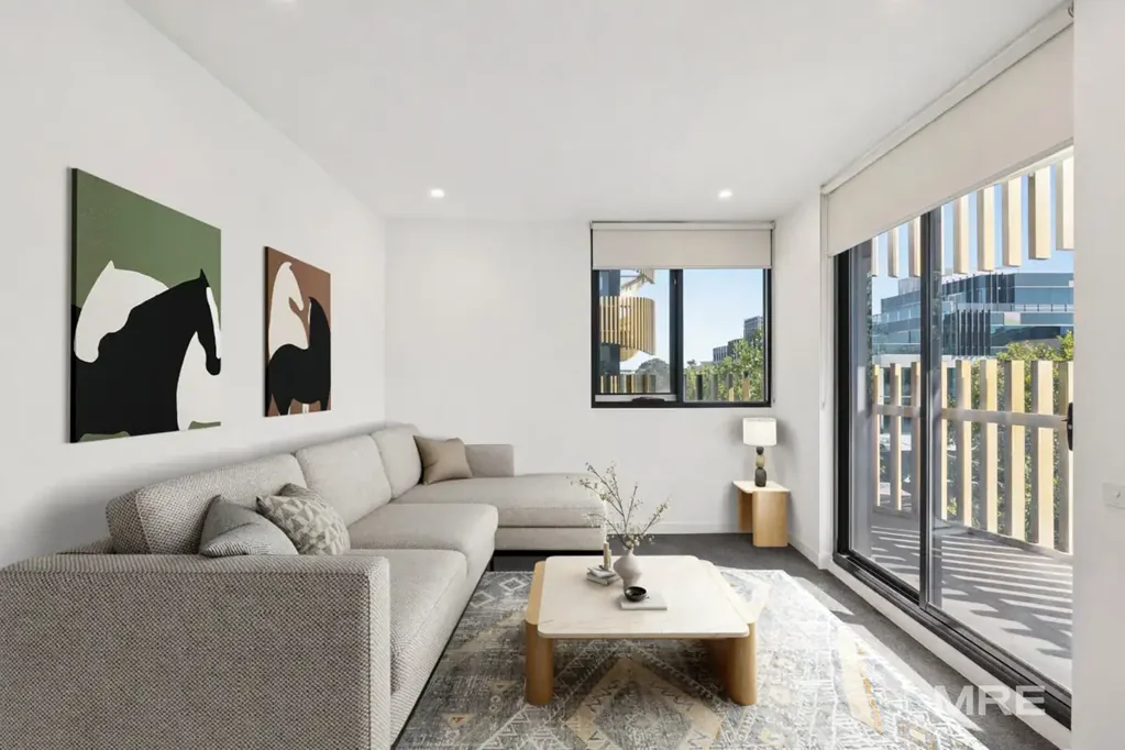Hawthorn East 2房 Hawthorn东核心地带 两卧两卫公寓 开放式厨房 阳光充足 私人阳台 地下停车 健身房 公共厨房 Contemporary living with premium amenities