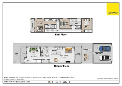 78 Mcdermott Parade, Rochedale, QLD 4123, 3房, 2浴, Townhouse