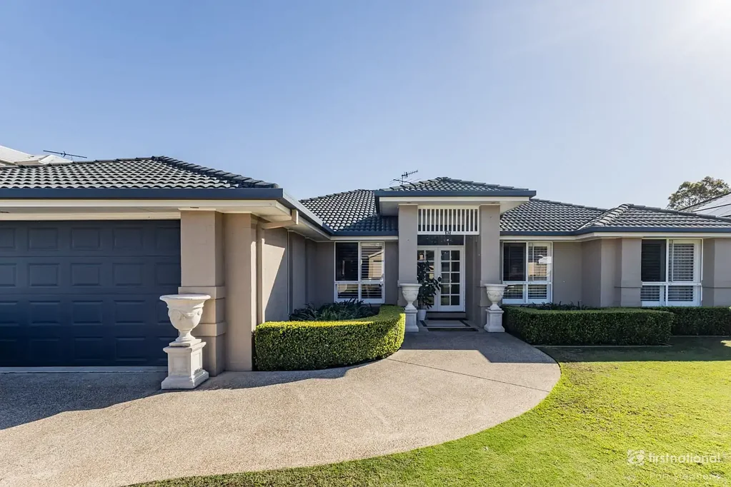 Large luxury home with eloquent street appeal