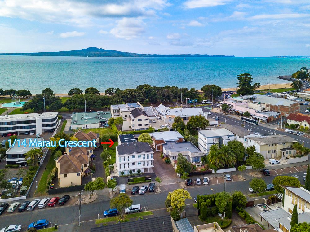 1/14 Marau Crescent, Mission Bay, Auckland, 2房, 1浴