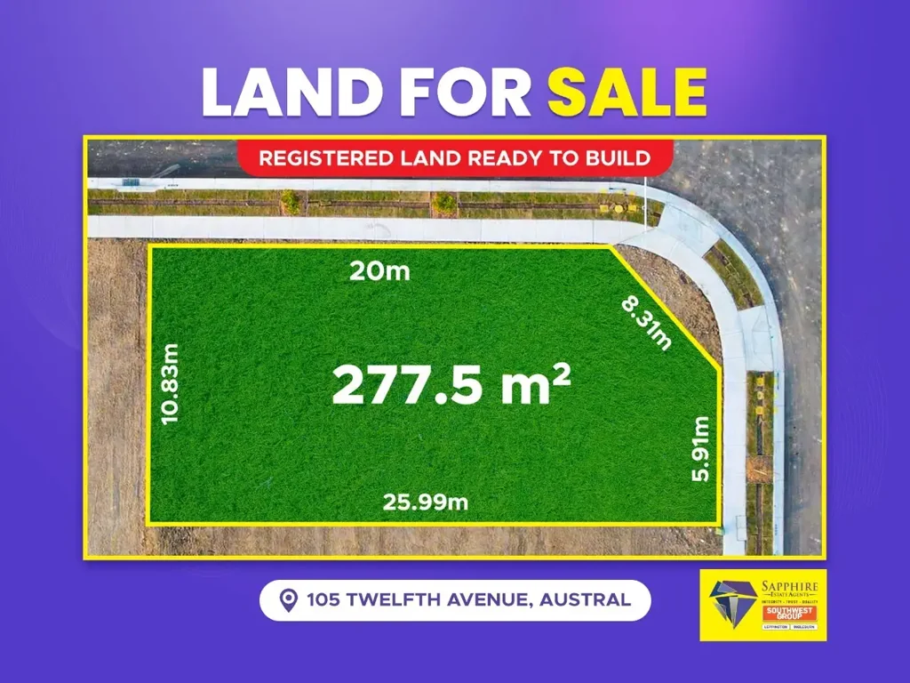 Austral Rare Opportunity – Buy Registered Land in Prime Austral Location !