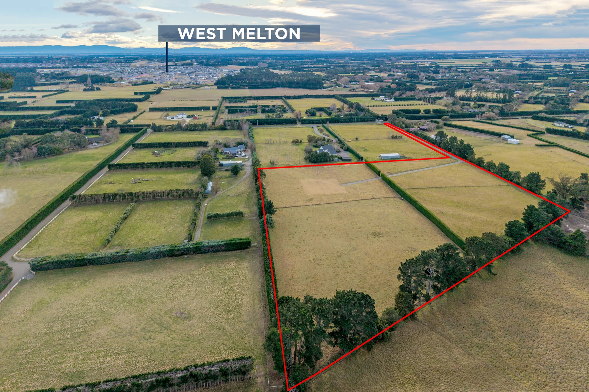 West Melton Standalone 4ha lot, dream location