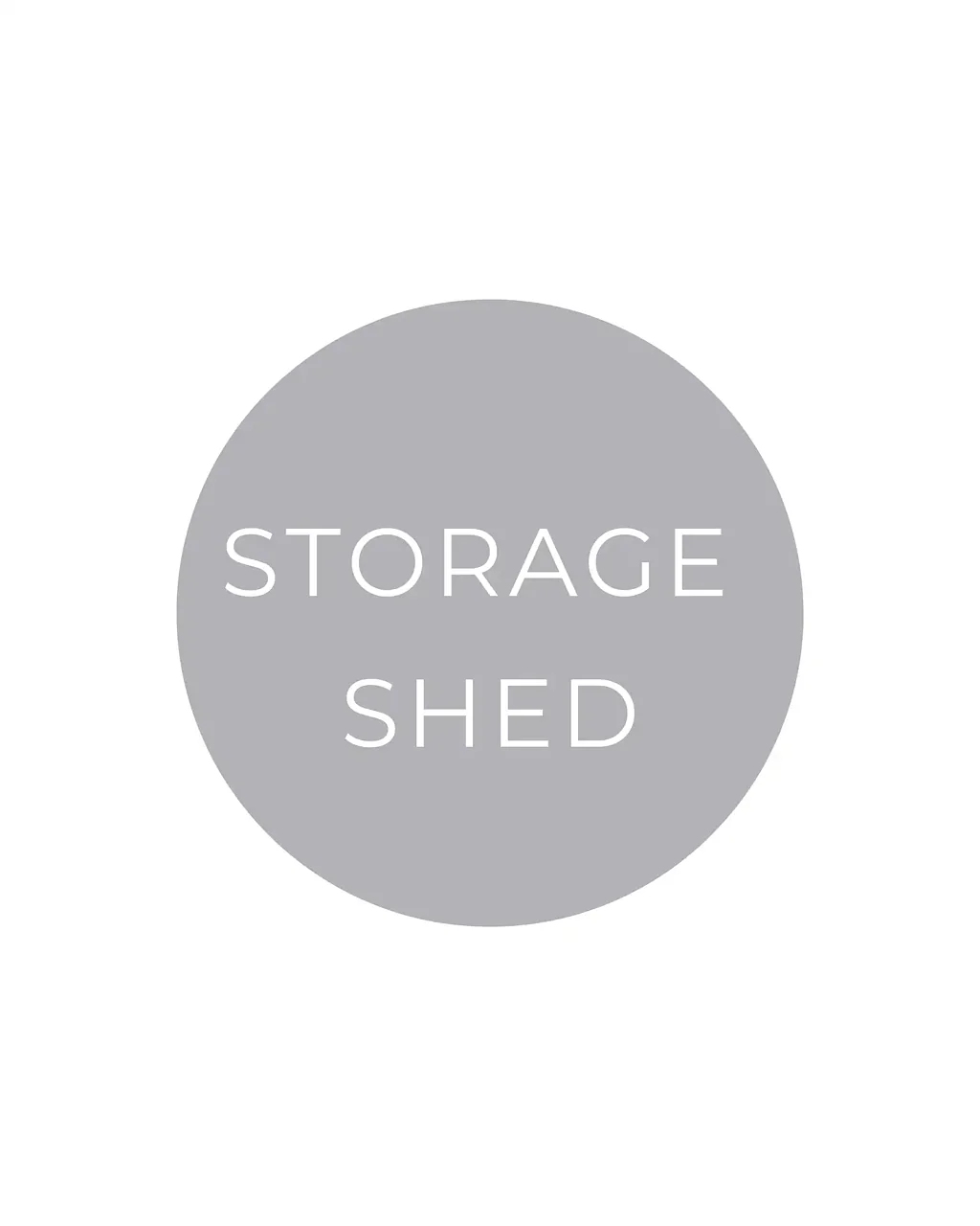 LARGE STORAGE SHED
