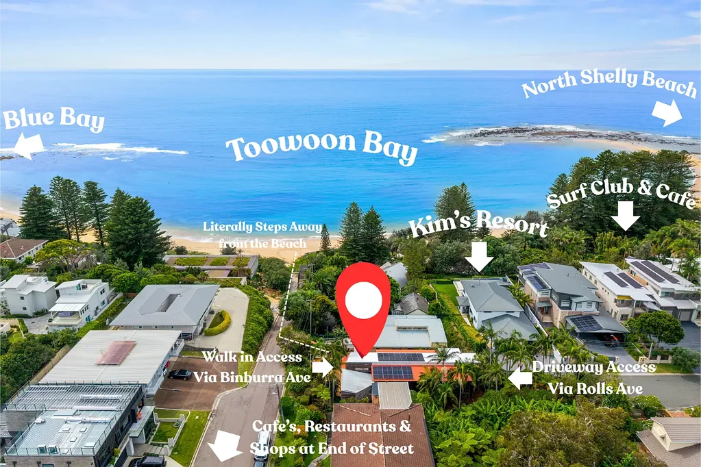 Toowoon Bay 5બેડરૂમ Captivating Beach House – Ultimate Opportunity For Astute Buyer - Well Under Replacement Value