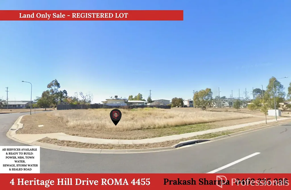 Roma  PERFECT LOCATION BUILD & NEST OR INVEST!