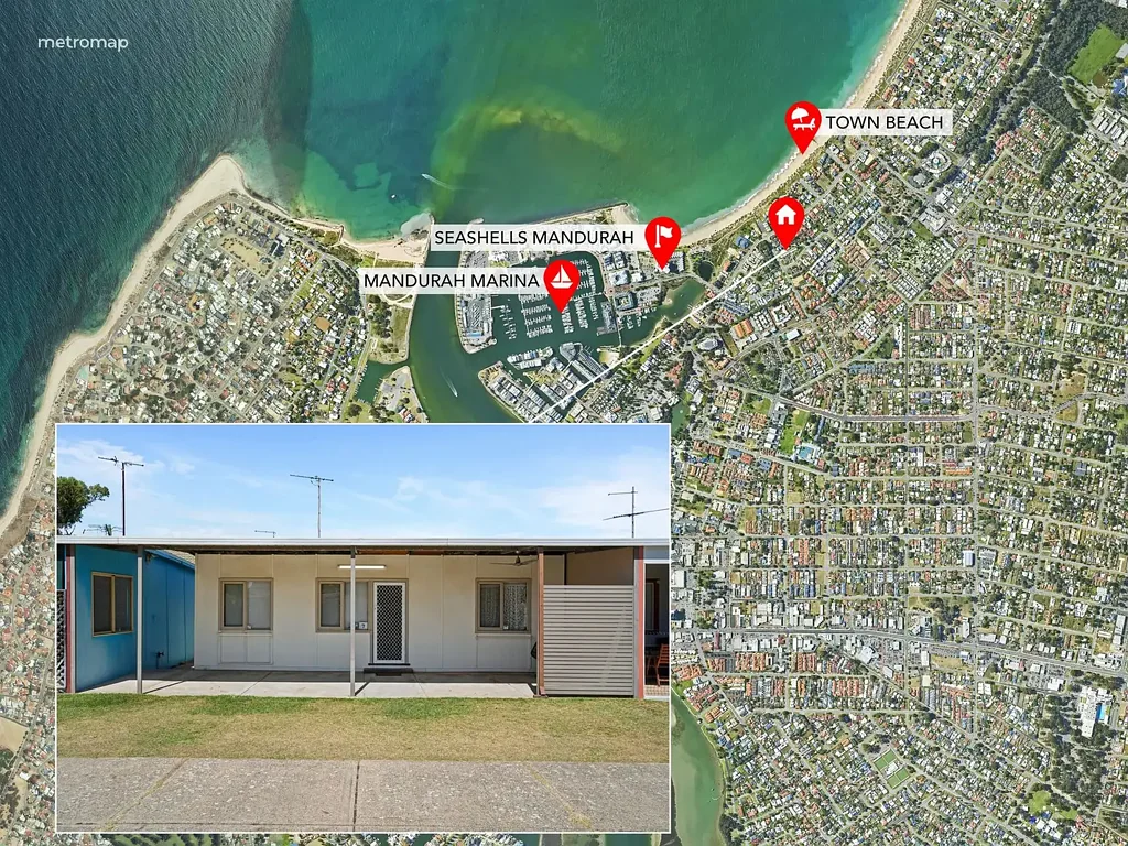 Mandurah 2ห้องนอน Quintessential Coastal Shack – Character, Charm & Beachside Living