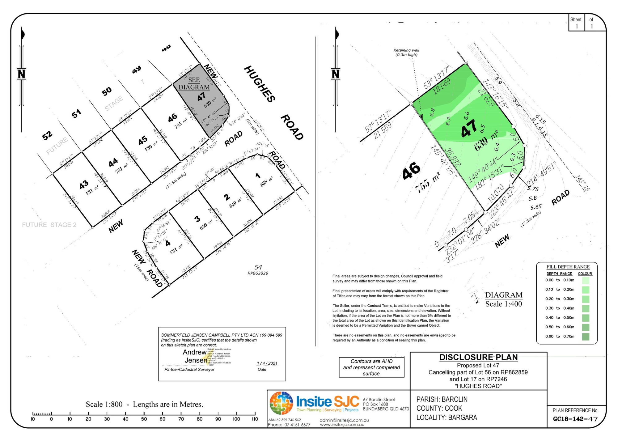 2 WISTERIA ST, BARGARA QLD 4670, 0房, 0浴, Section