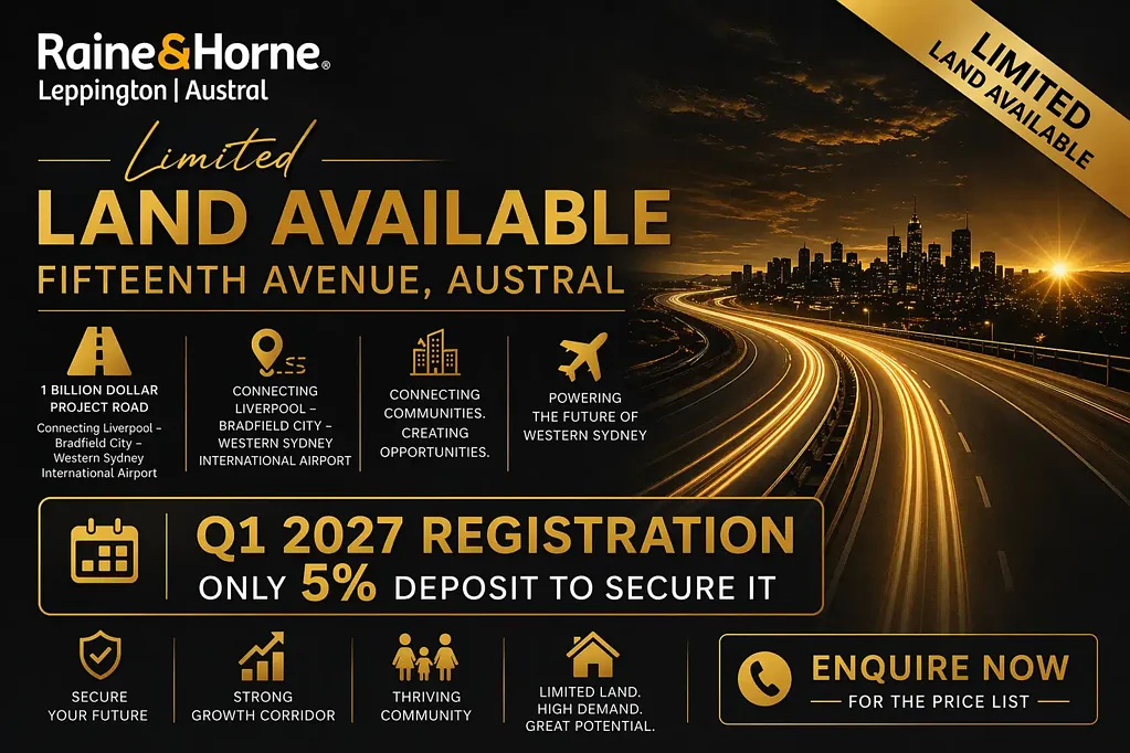 Austral 4Habitaciones Year 2027 Registration - Off the Plan Land - Available Now