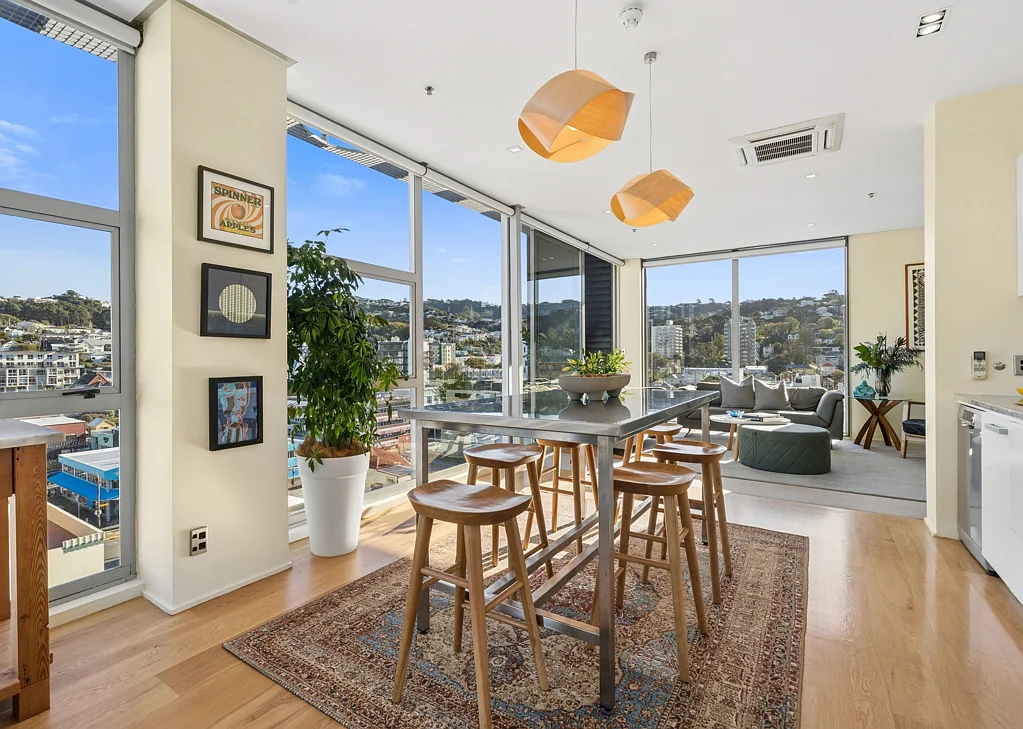 Te Aro 3房  Penthouse Vantage Point