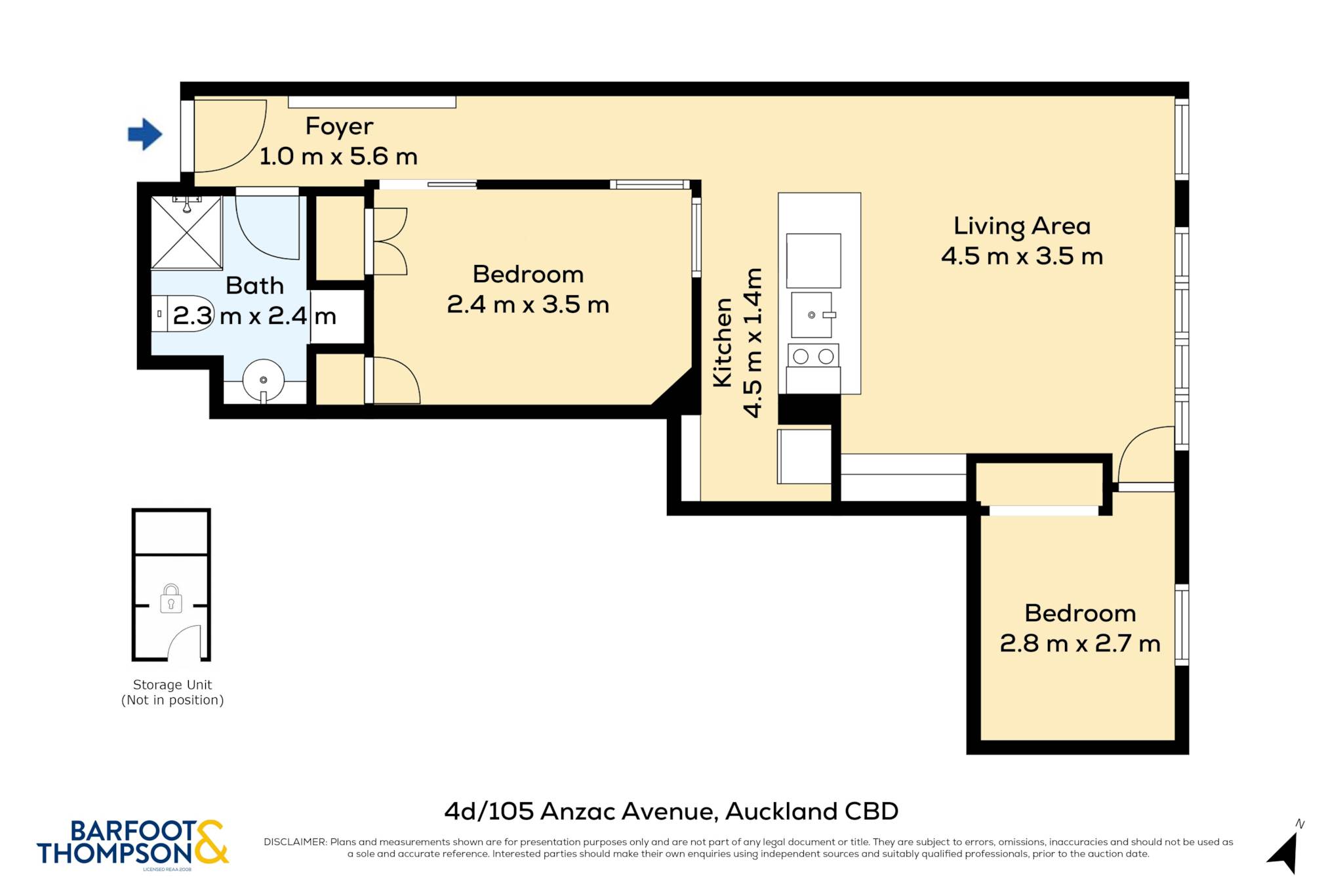 4D/105 Anzac Avenue, Auckland Central, photo 2