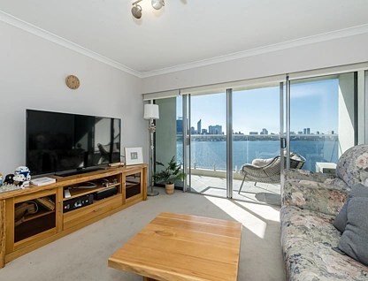 46/87 South Perth Esplanade, South Perth, Perth CBD, 2 कमरे, 2 बाथरूम, Apartment