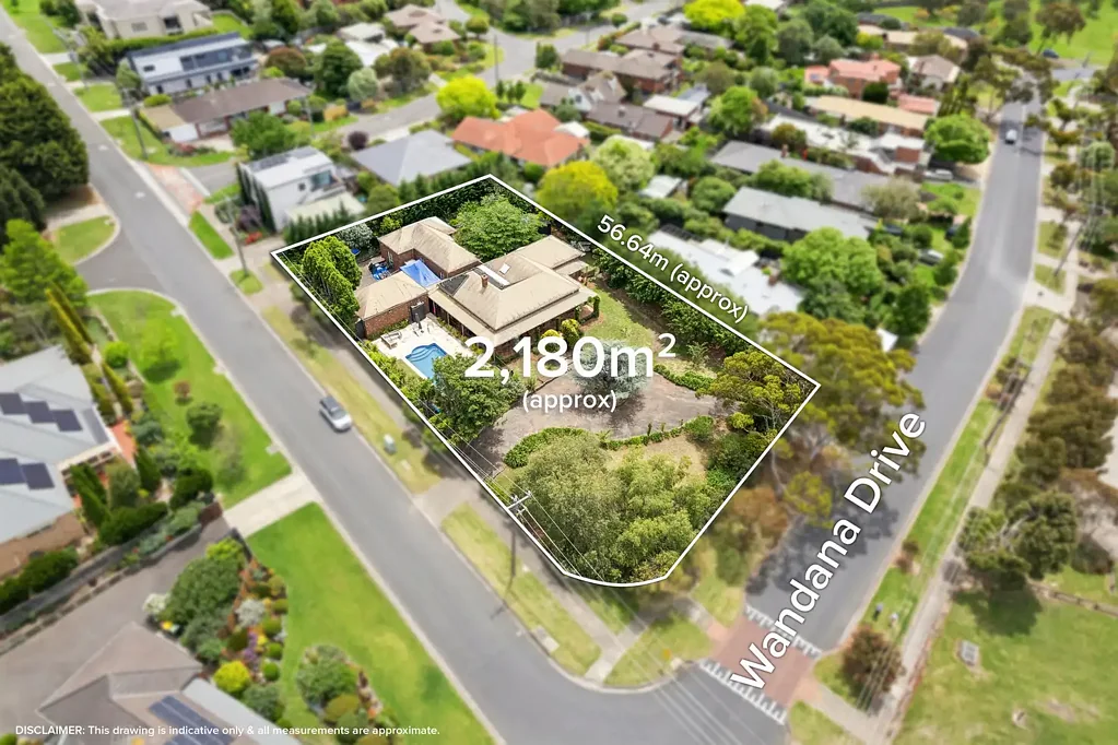 Wandana Heights 4房  A landmark family estate on over half an acre