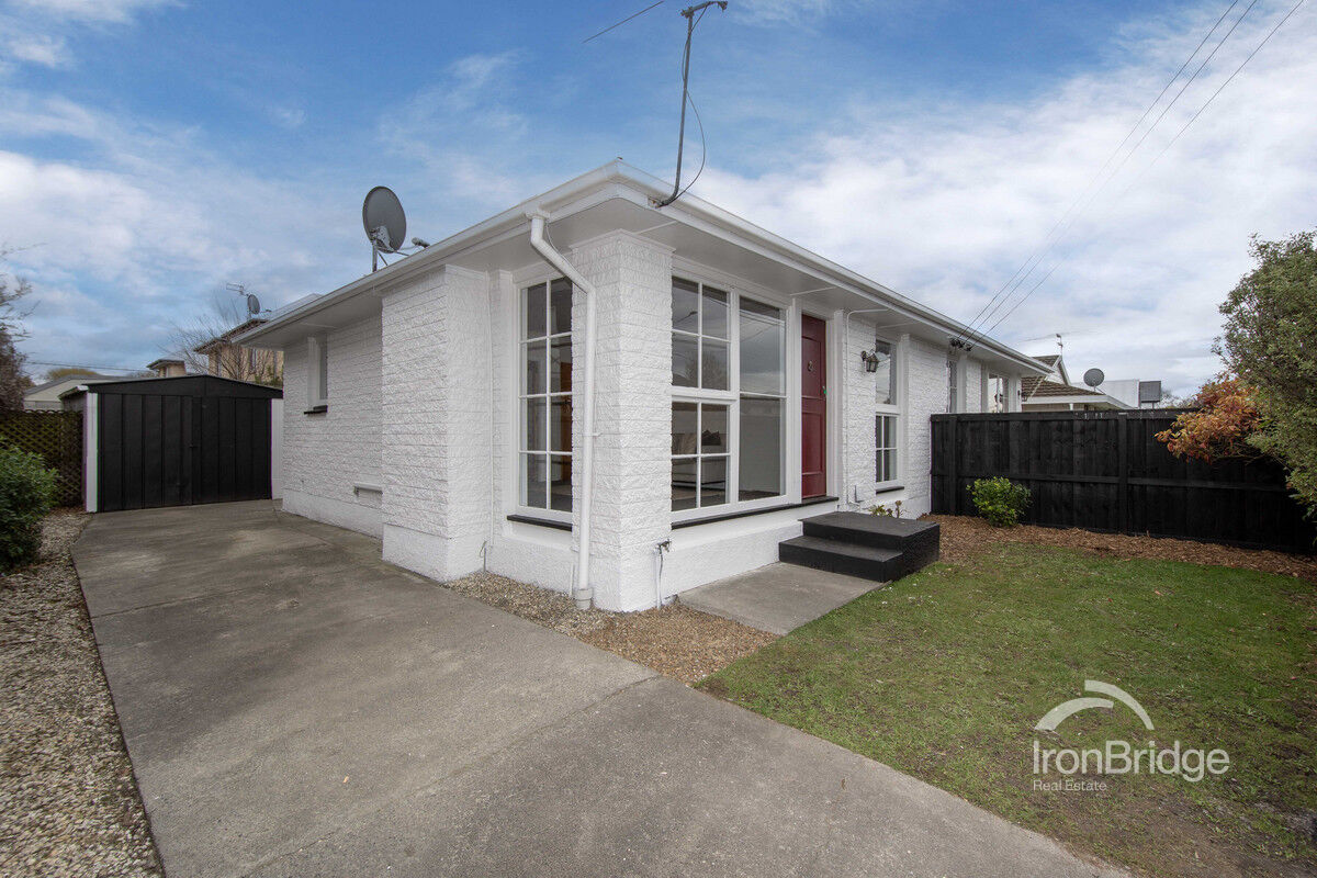 2/493 Barbadoes Street, Edgeware, Christchurch, 2 Schlafzimmer, 1 Badezimmer, Unit