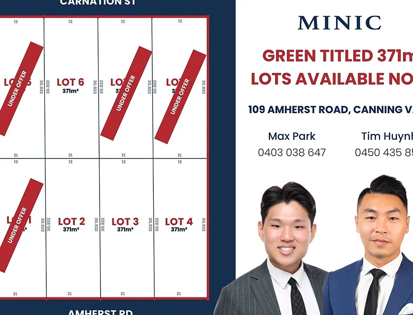 LOT 2/109 Amherst Road, Canning Vale, South West Perth, 0 غرف, 0 حمامات, Section