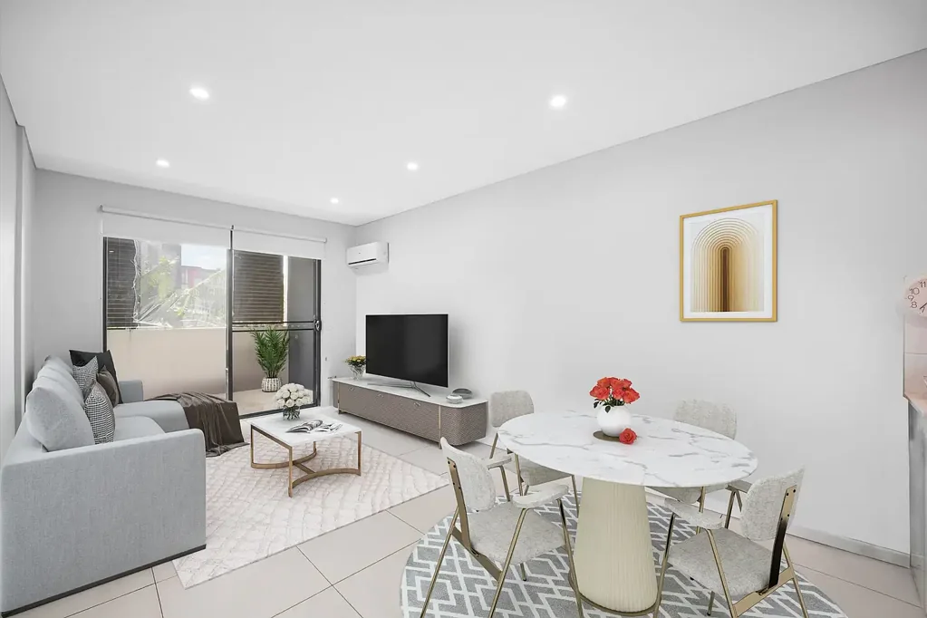 Wentworthville 2房 朝北采光充沛 两卧带私人阳台 主卧套间卫浴 石质台面厨房 地下车位储物 安全现代社区 6.3% Rental Yield - Great Investment!