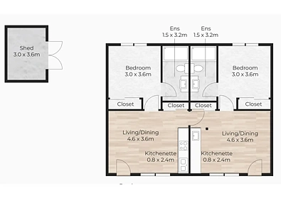 2/4 Skyline Drive, Kingston, QLD 4114, 2房, 2浴, Unit
