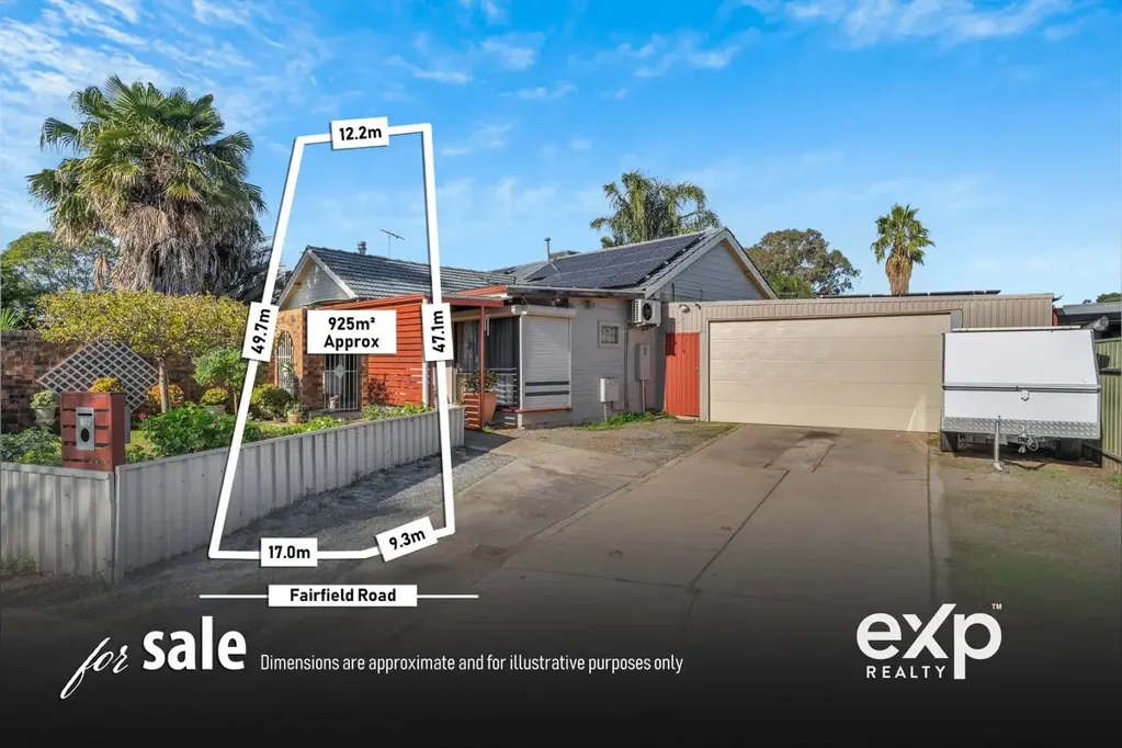Elizabeth Grove 4部屋 🏡 Huge 925m² Allotment | 26.3m Frontage | Double Brick Home | Endless Potential!