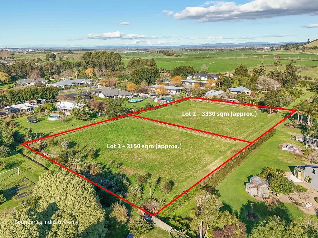 Papamoa One opportunity. Two exceptional sites.