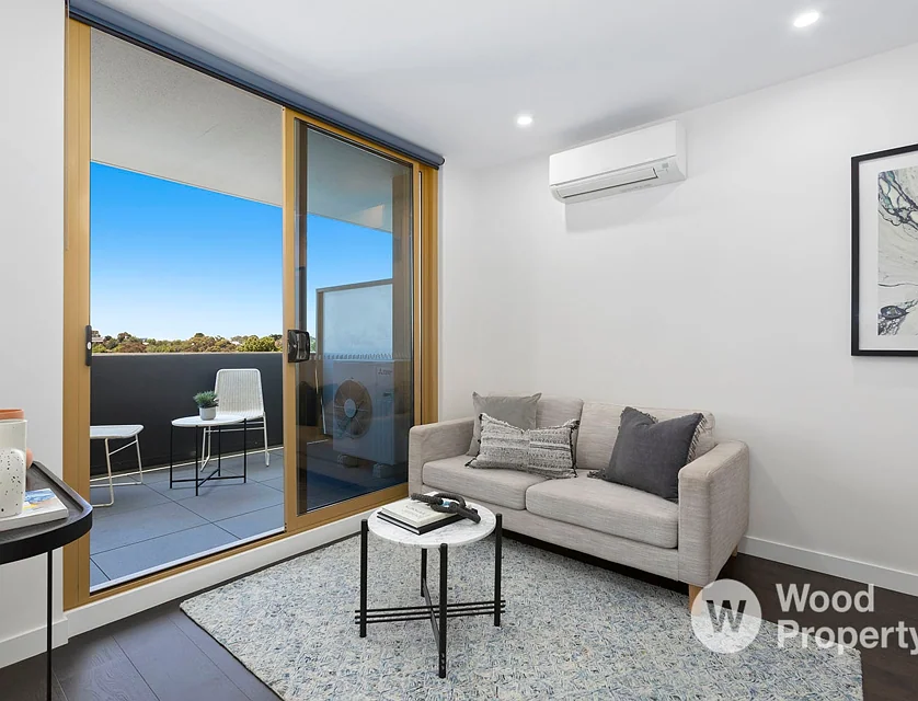 501/14 David Street, Richmond, Inner East Melbourne, 2 રૂમ, 1 બાથરૂમ, Apartment