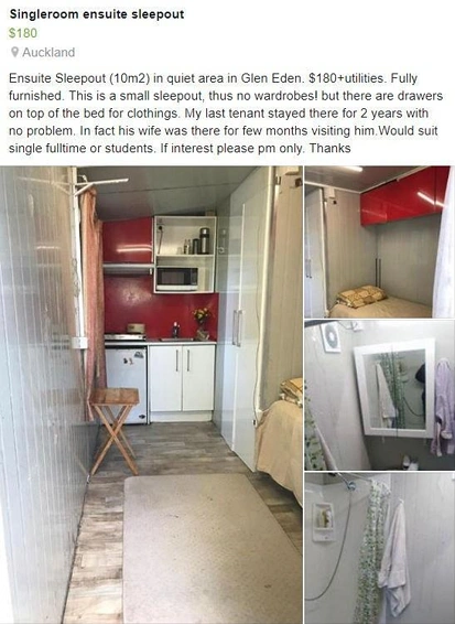 住房危机又上新高！奥克兰10㎡出租屋被吐槽像“牢房”，网友炸锅，你看完生气吗？