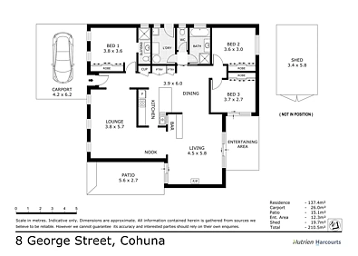 8 George Street, Cohuna, VIC 3568, 3 Schlafzimmer, 2 Badezimmer, House
