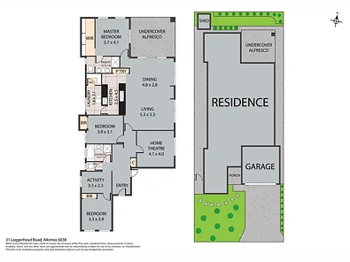 31 Loggerhead Road, Alkimos, WA 6038, 3 Bedrooms, 2 Bathrooms, House