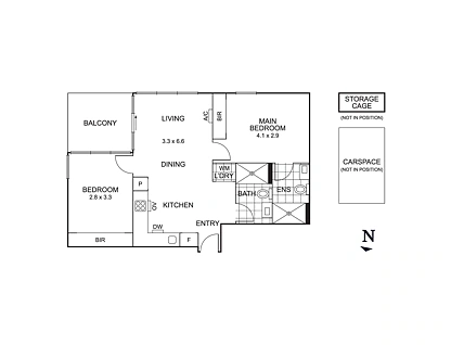 109/5-7 Nepean Highway, Elsternwick, Bayside, 2 ห้องนอน, 2 ห้องน้ำ, Apartment