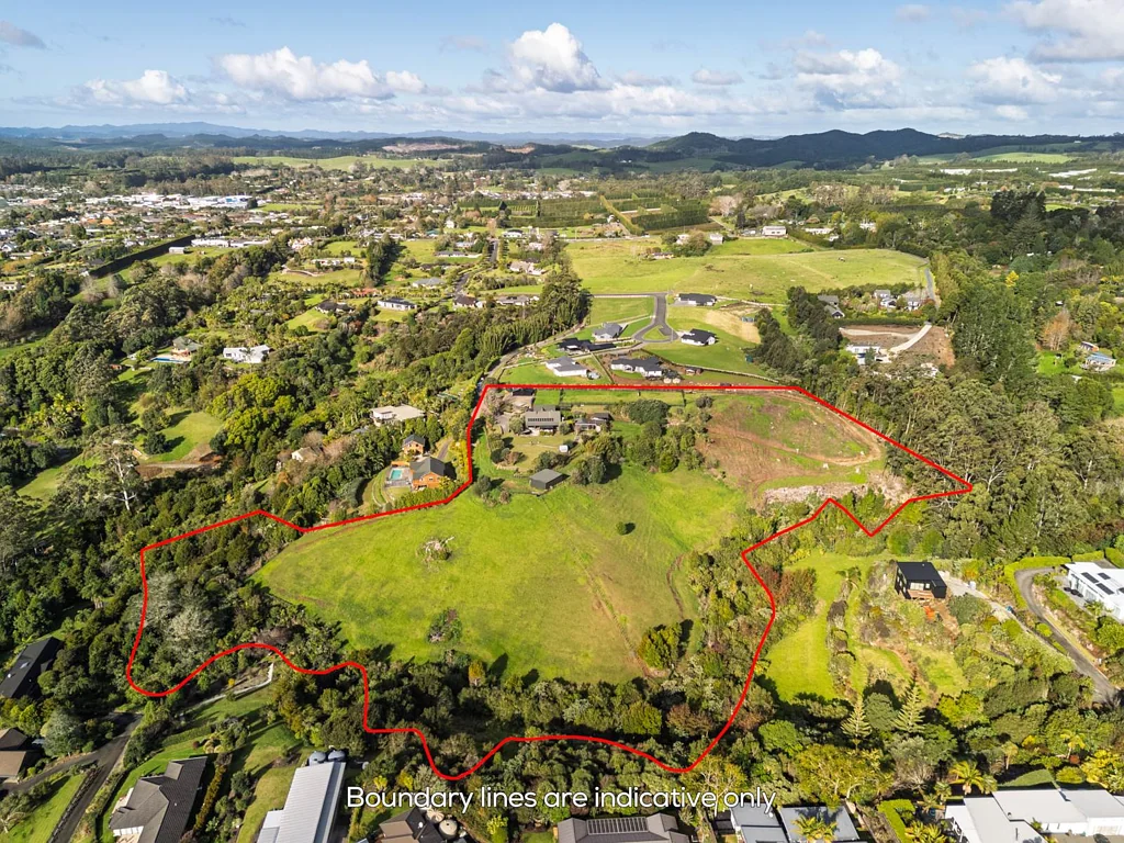 Kerikeri 6房  7.8 Acres In Town!