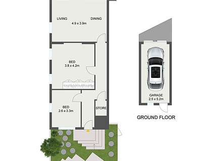 1/8 Furber Road, Centennial Park, Eastern Suburbs, 2 Bedrooms, 1 Bathrooms, Apartment