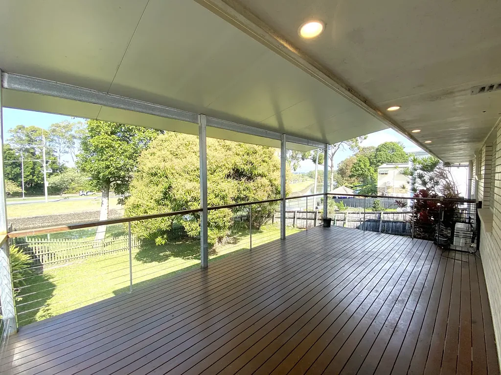Elevated 3 Bedroom Home with Views from Deck!