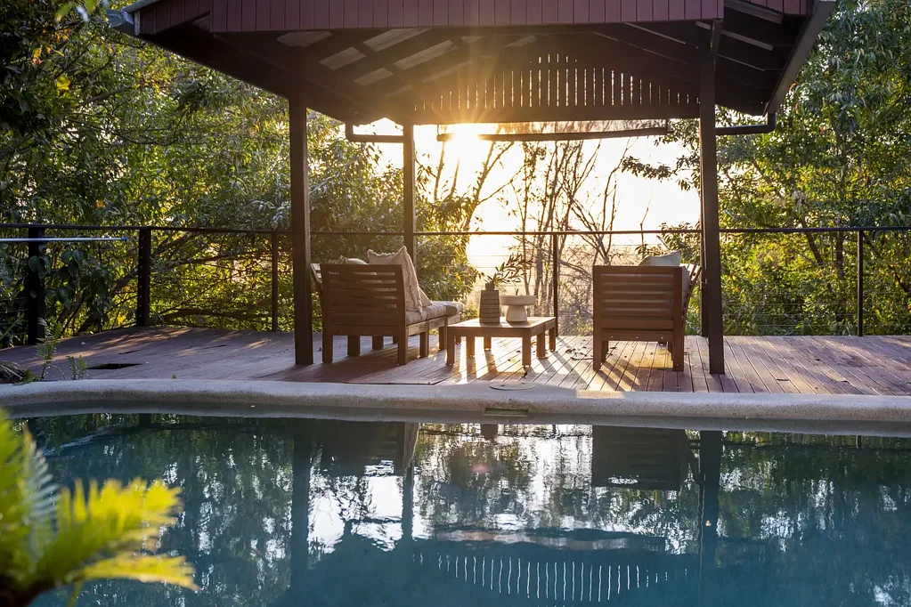 Tropical Coastal Family Retreat with Pool, Multiple Living Zones & Home Office Potential