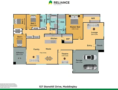 137 Stonehill Drive, Maddingley, VIC 3340, 4 Kuwarto, 2 Banyo, House