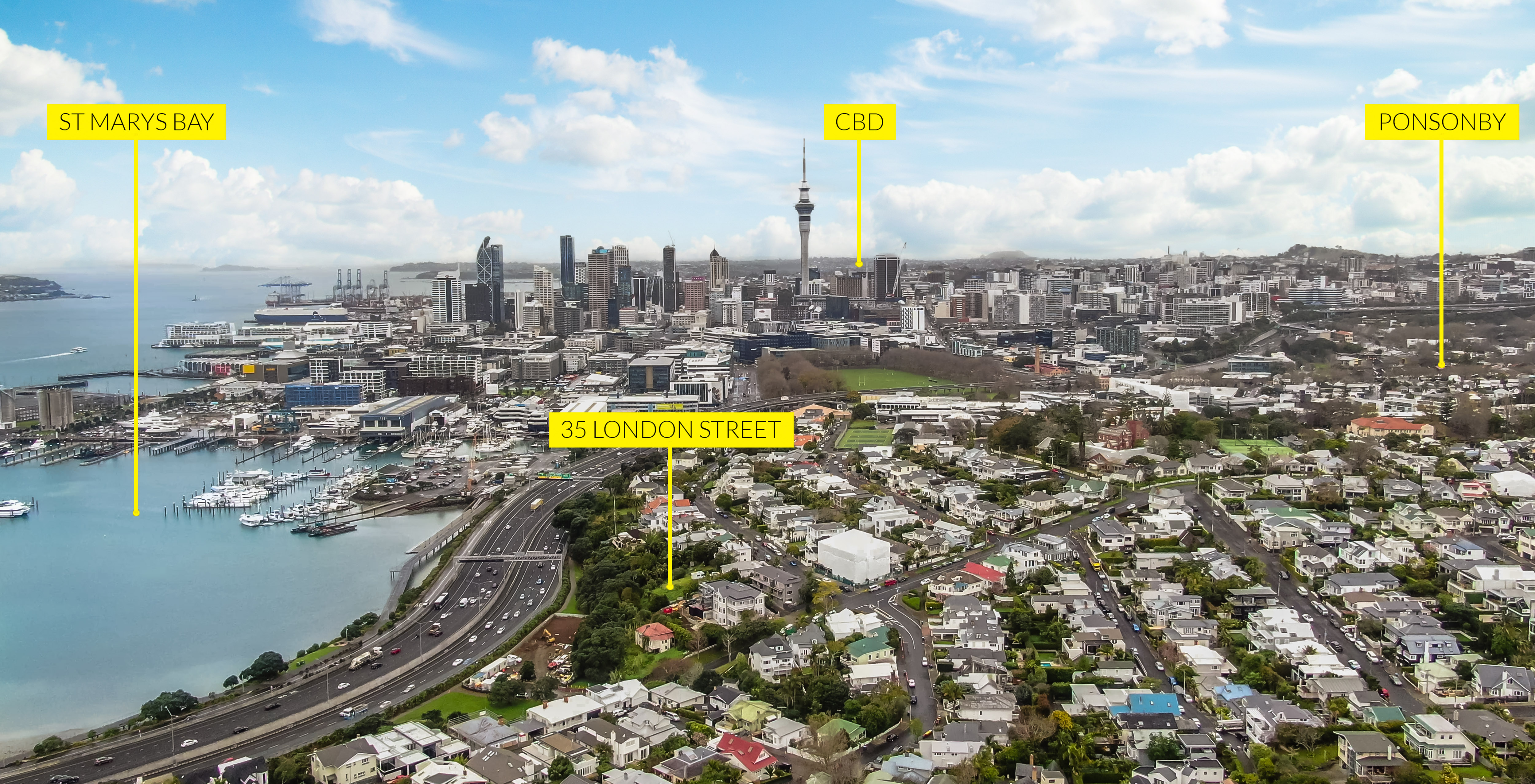 35 London Street, Saint Marys Bay, Auckland, 6 غرف, 0 حمامات