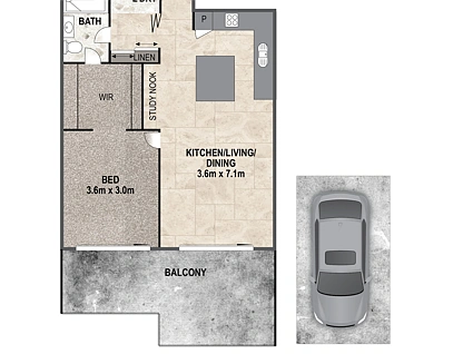 405/48 O'Keefe Street, Woolloongabba, Brisbane - Southern Region, 1 침실, 1 욕실, Apartment