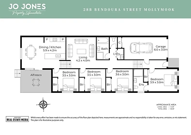 28b Bendoura Street, Mollymook, NSW 2539, 4 slaapkamers, 2 badkamers, Apartment