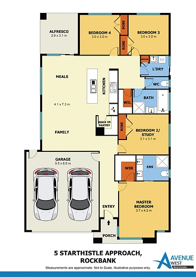 5 Starthistle Approach, Rockbank, VIC 3335, 4 Bedrooms, 2 Bathrooms, House