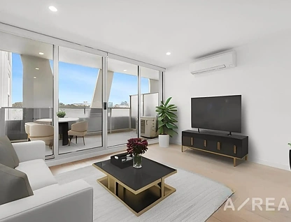 605/33 Racecourse Road, North Melbourne, Melbourne CBD, 2 રૂમ, 1 બાથરૂમ, Apartment