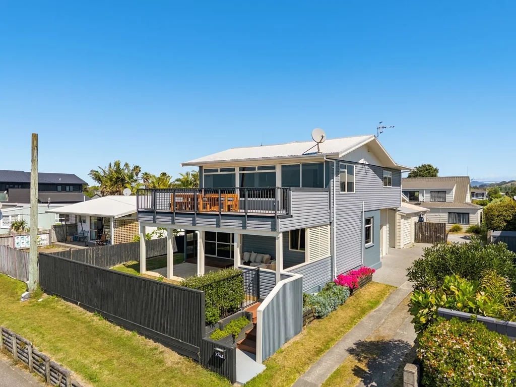 Papamoa 4Kwarto Coastal Character, Elevated Living