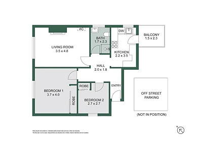 3/33 Neptune Street, St Kilda, VIC 3182, 2 Bedrooms, 1 Bathrooms, Apartment