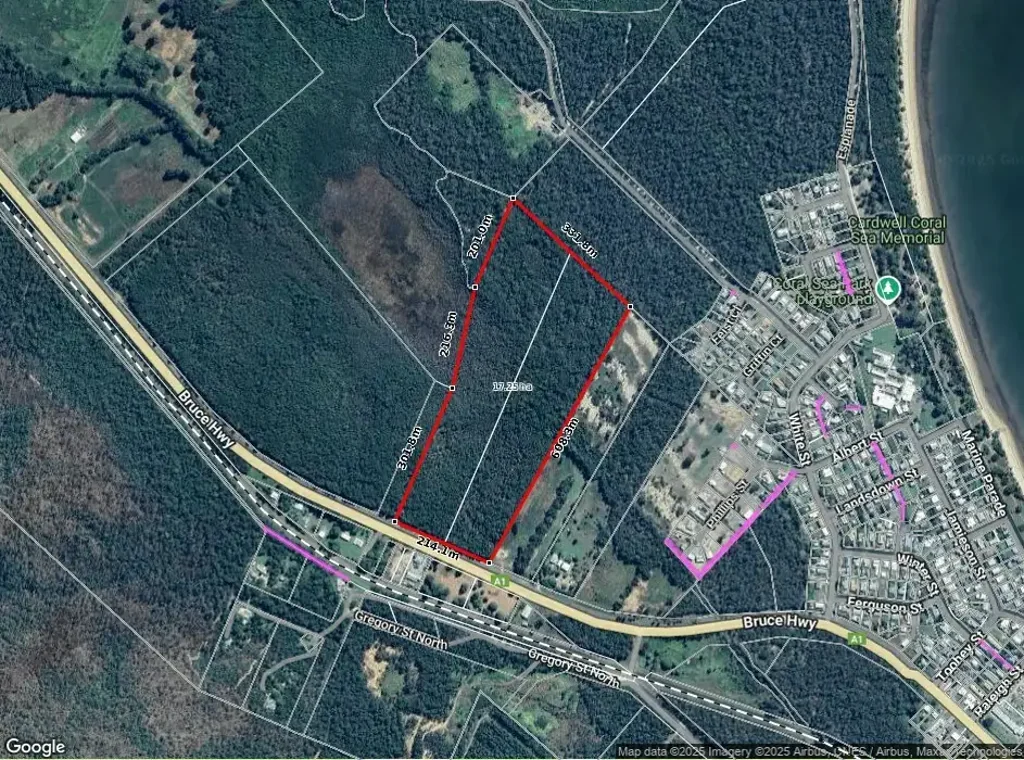 Cardwell 17.25-hectare coastal rural acreage