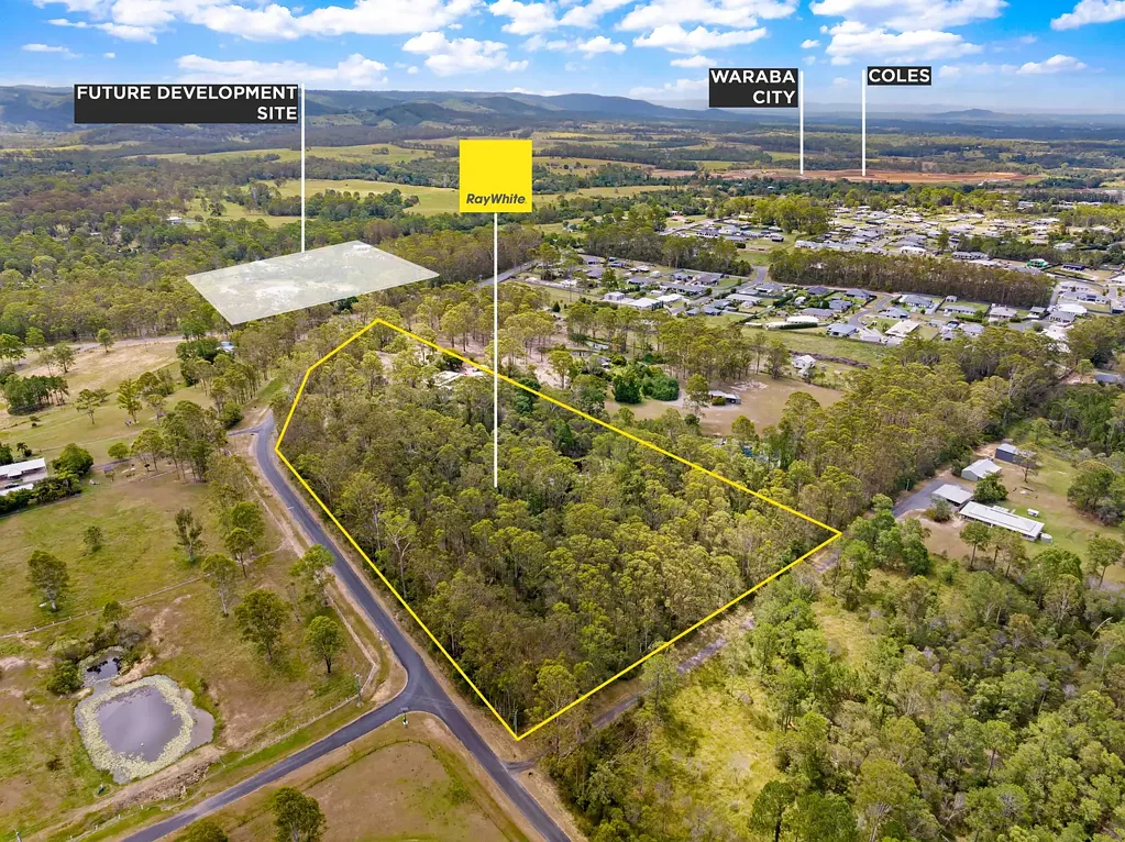 Upper Caboolture 4Moenga 10 ACER'S OF DEVELOPMENT/ SUBDIVISION POSSIBILITIES (STCA) WARABA IMPACT ZONE..!!!