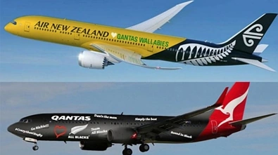 新西兰航空又和澳洲航空掐架了！这次新西兰航空发布了一条逗逼广告