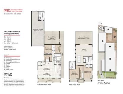 18 Aruma Avenue, Burleigh Waters, QLD 4220, 4 Bedrooms, 3 Bathrooms, House