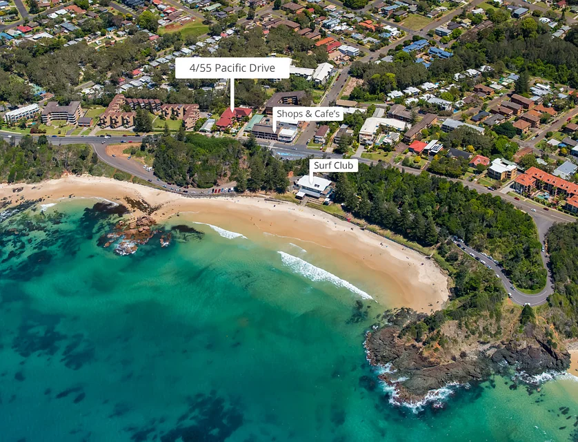 4/55-56 Pacific Drive, Port Macquarie, North Coast, 2房, 1浴, Apartment
