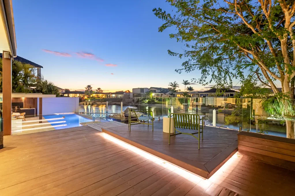 Bundall 5 Bedroom NORTH FACING WATERFRONT ENTERTAINER DESIGNED FOR CONNECTION, STYLE AND ELEGANCE