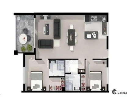 4/2 Walsh Loop, Joondalup, North West Perth, 2 Kuwarto, 2 Banyo, Apartment