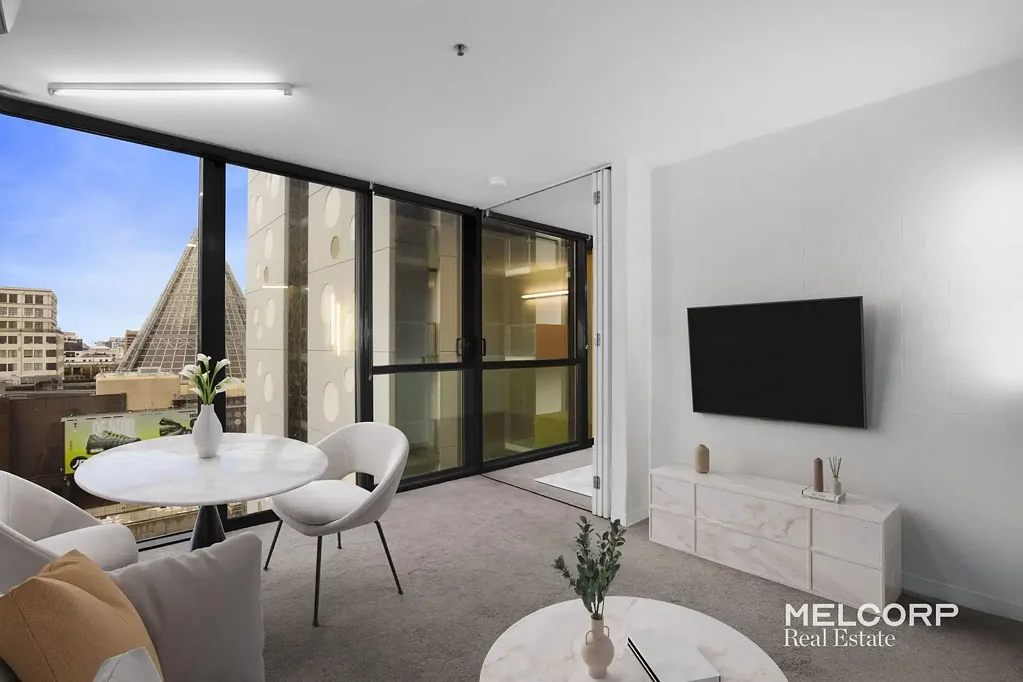 Melbourne 2房 市中心景观公寓 开放式厨房 石材台面 燃气灶 免费电车区 邻近大学 咖啡馆林立 安全车位 Stunning CBD Views with Secure Carpark