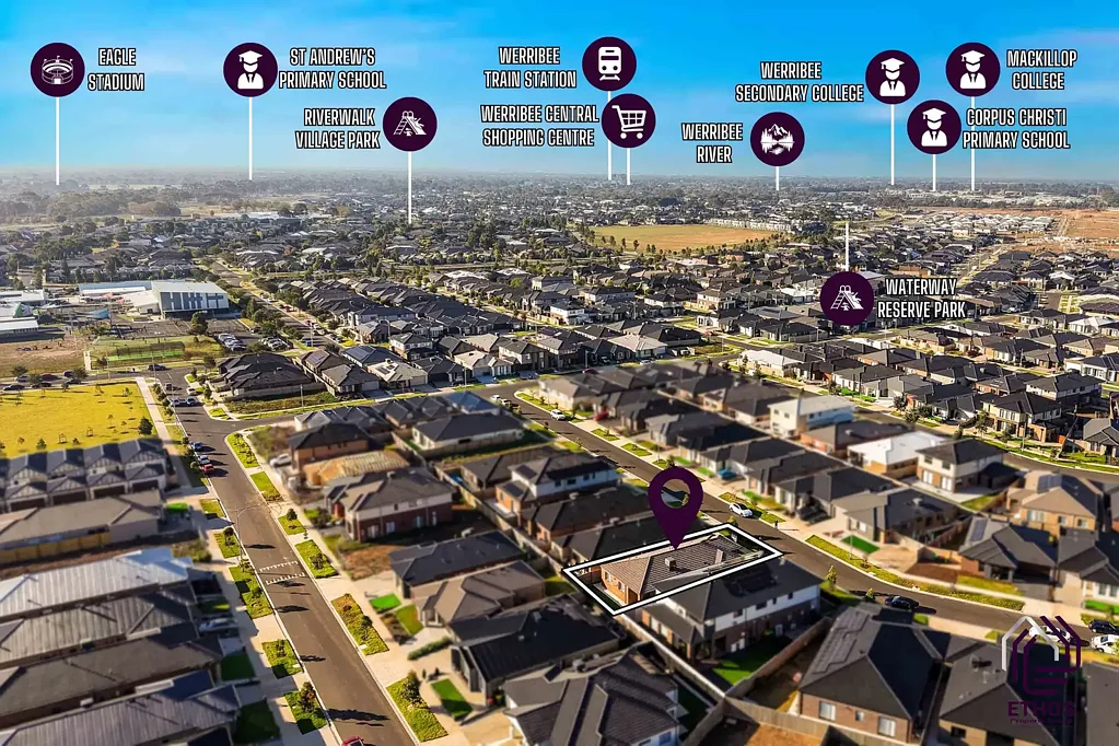 Werribee 4Kwarto EAST Facing Near-New Luxury with Warmth, Space & Soul Werribee Secondary zone