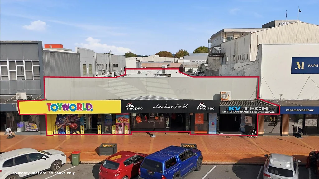 Rotorua Central CBD retail investment with diversified income