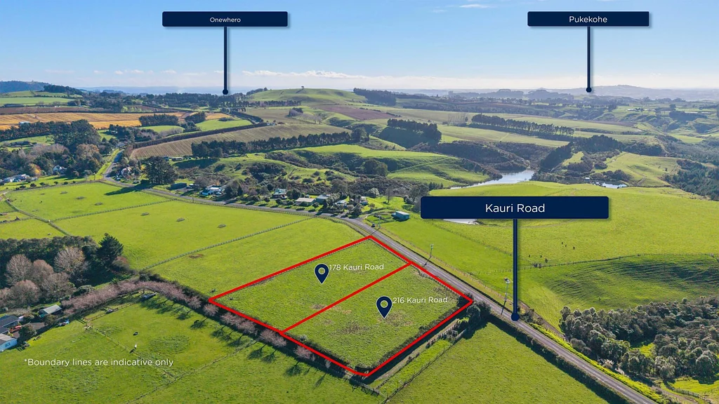 Onewhero Rare Land Release – Titles to Follow